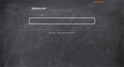 Desktop Screenshot of jobpress.com